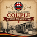 German Canadian Club of Calgary - Couple Annual Membership 2026
